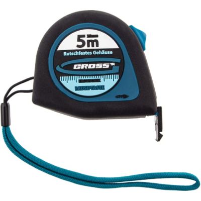 Рулетка Ergonomisch  5 м х25мм магнитный обрезиненный зацеп GROSS 31103 в Тамбове