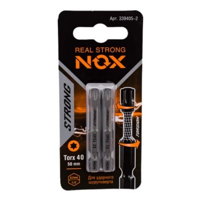 Бита TX-40-50 E 6,3 torsion "NOX STRONG" 339405 в Тамбове