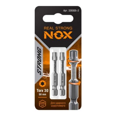 Бита TX-30-50 E 6,3 torsion "NOX STRONG" 339305-2 в Тамбове