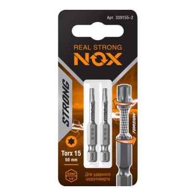Бита TX-15-50 E 6,3 torsion "NOX STRONG" 339155 в Тамбове