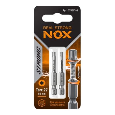Бита TX-27-50 E 6,3 torsion "NOX STRONG" 339275 в Тамбове