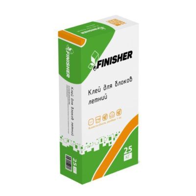 Клей для блоков Finisher Лето 25 кг в Тамбове