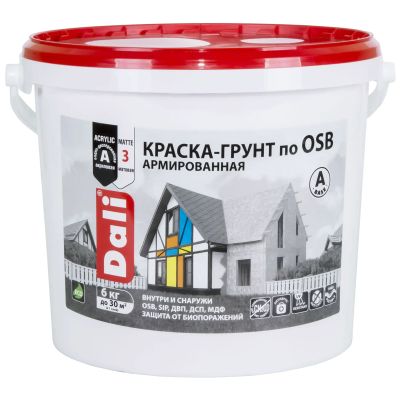 Краска-грунт  DALI по OSB БАЗА А 6 кг (1) Рогнеда																														 в Тамбове