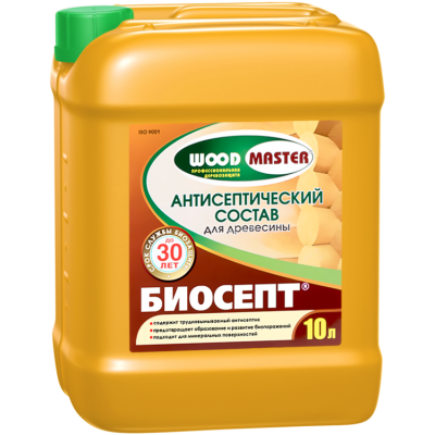 Биосепт антисептический состав Woodmaster 10л (1) Рогнеда в Тамбове