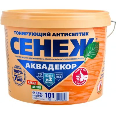 Х2-101 (иней) -9 кг - Сенеж Аквадекор в Тамбове
