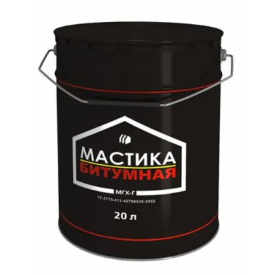 Мастика битумная МГХ-Г 21кг (1/33) "Грида" в Тамбове