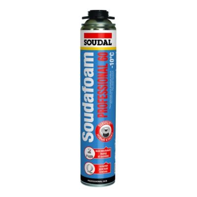Пена Зимняя под пистолет SOUDAL Prof. 60л 12х750 мл 115002 в Тамбове