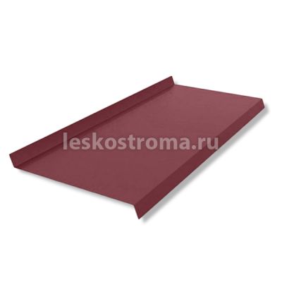 Отлив 2000*200 Винно-красный (RAL 3005) в Тамбове