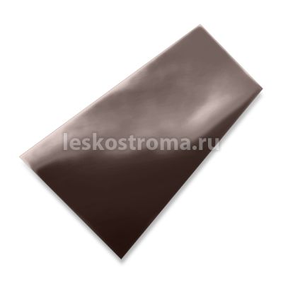 Лист гладкий 0,35 мм 2000*1250 Шоколадно-коричневый (RAL 8017) в Тамбове