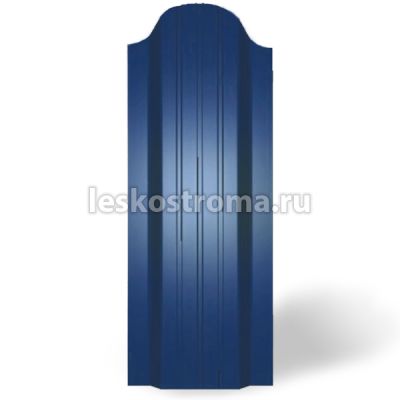 Евроштакетник П-обр 1800 Синий (5005) в Тамбове
