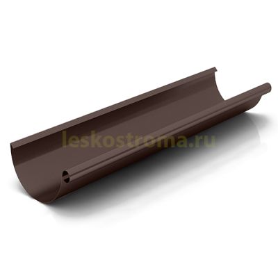 Желоб 2000 оц 0.50 (RAL 8017) двустор в Тамбове