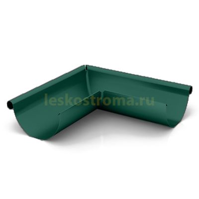 Желоб угловой наружний штамп оц 0.50 (RAL 6005) в Тамбове