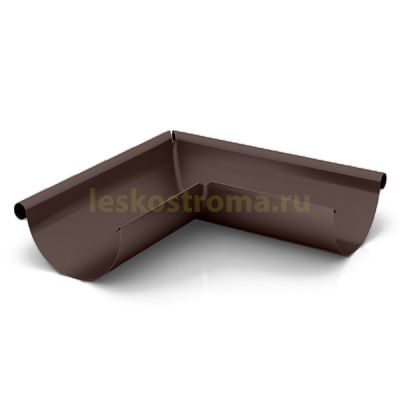Желоб угловой наружний штамп оц 0.50 (RAL 8017) в Тамбове