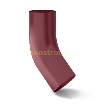 Колено штампованное сливное 100 оц 0.50 (RAL 3005) в Тамбове