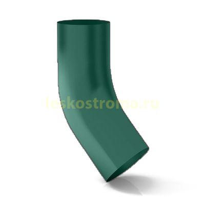 Колено штампованное сливное 100 оц 0.50 (RAL 6005) в Тамбове