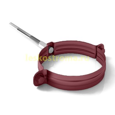 Крепеж трубы 100 оцинкованная 1.00 (RAL 3005) в Тамбове