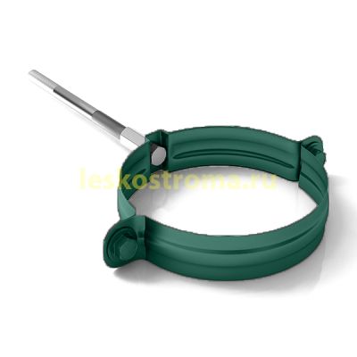 Крепеж трубы 100 оцинкованная 1.00 (RAL 6005) в Тамбове