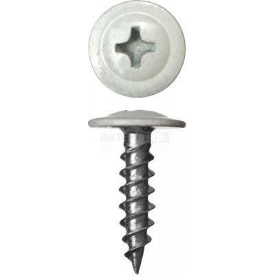 Саморез с прессшайбой острый 4,2*16 RAL (9003) ярко-белый в Тамбове
