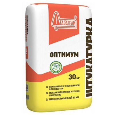 Штукатурка гипсовая Старатели Оптимум, 30кг в Тамбове