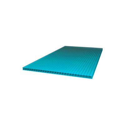 Сотовый поликарбонат UltraPlast 6х2100х6000 (бирюза) в Тамбове