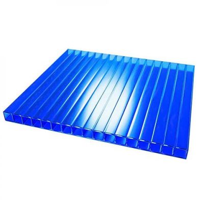Сотовый поликарбонат UltraPlast 6х2100х6000 (синий) в Тамбове